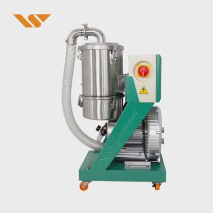 Small Conveying System Single-Phase Material Plastic Feeder Loaders for ...