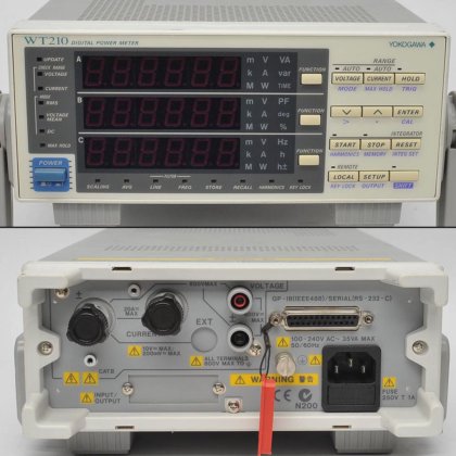 Yokogawa WT210 Digital Power Meter
