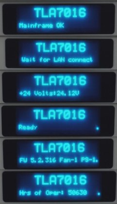 Tektronix TLA7016 6-Slot Benchtop Logic