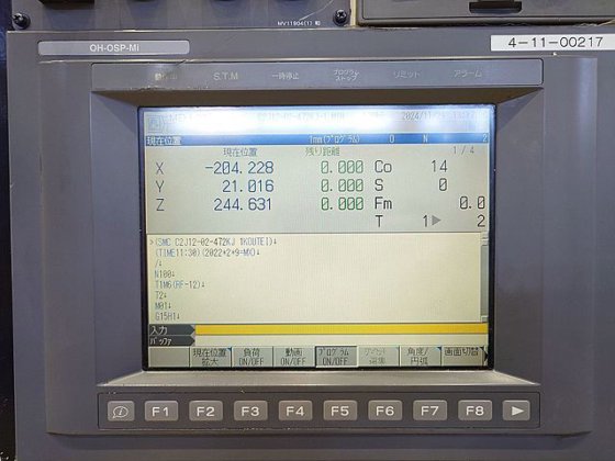 2002 大隈豊和 MILLAC-415V