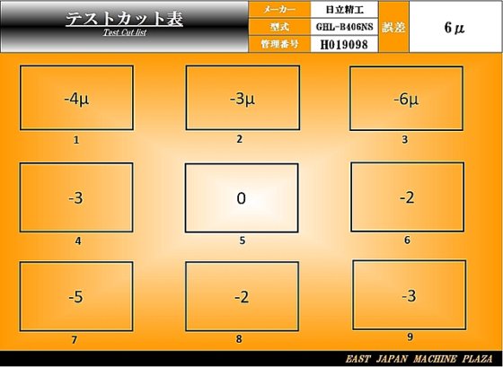 2004 日立精工 GHL-B406NS