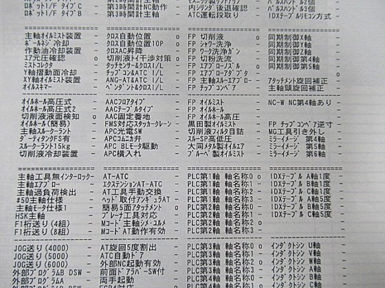 2005 オークマ MCV-AⅡ 20×30