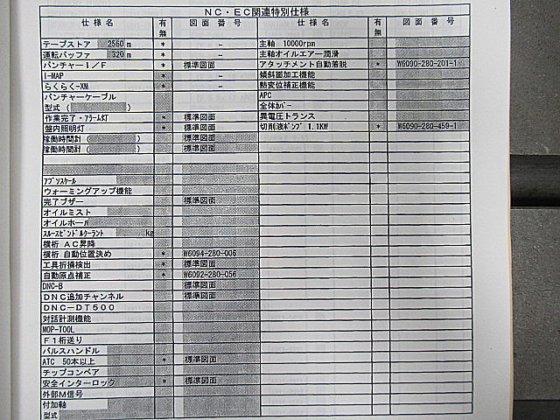 2005 オークマ MCV-AⅡ 20×30
