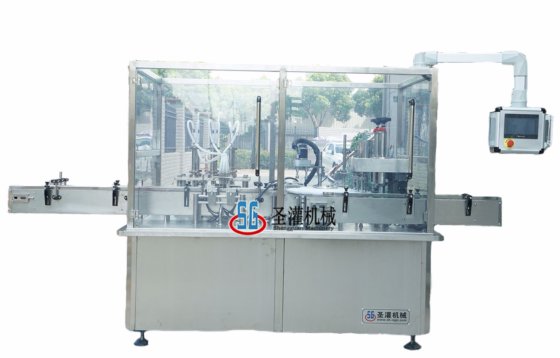 SGSZ-1/2 型瓶子灌装和瓶塞旋盖机