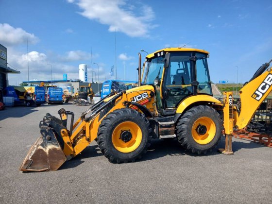 JCB 4CX PRO AEC joystick