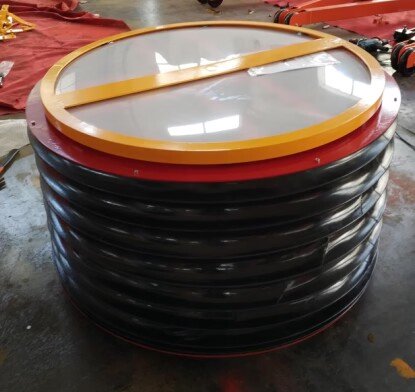 2 Ton Pallet Size Level Loader Scissor Lift Table Rotary Spring Pallet ...