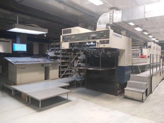 1998 Komori Lithrone L440+C