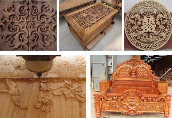 Mars-Woodworking CNC Router Machine/Wood Cutting