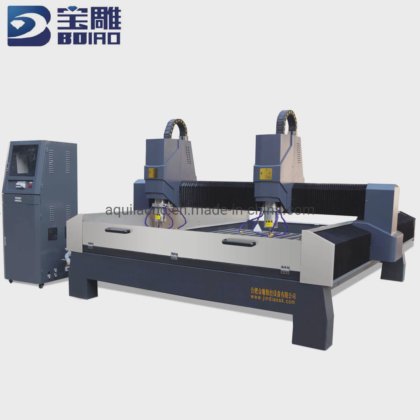 Bd1825A Double Spindle Stone CNC