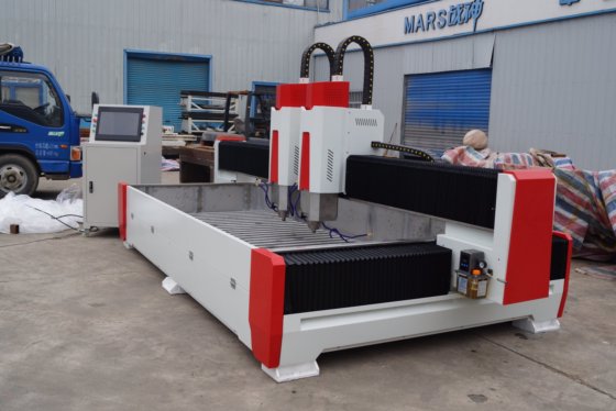 Mars-Double Spindle Stone CNC Router/CNC