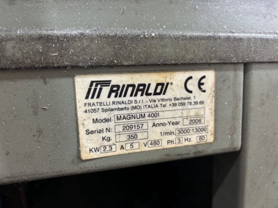 2006 Rinaldi - Manual Copy Router in Terrebonne, Quebec, Canada