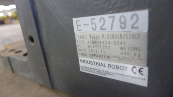 2011 ファナック R-2000iB/170CF 一般産業用ロボット