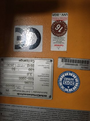 2012 WIMO 用于线圈的夹持器