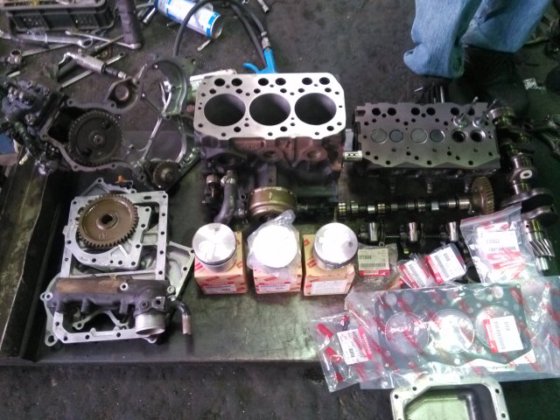 YANMAR洋馬引擎原廠零件維修