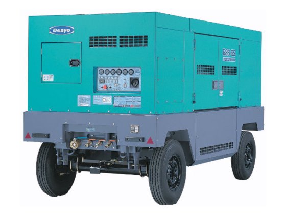DENYO 電友 DIS-685ESS 螺旋式柴油空壓機
