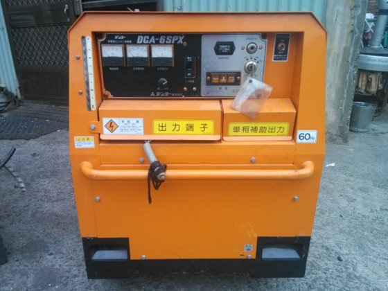 【供參考】DENYO 電友 DCA-6SPX 《防音型》柴油引擎發電機(慢速車)