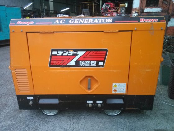 【供參考】DENYO 電友 DCA-6SPX 《防音型》柴油引擎發電機(慢速車)