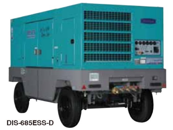 DENYO 電友 DIS-685ESS-D 螺旋式柴油空壓機