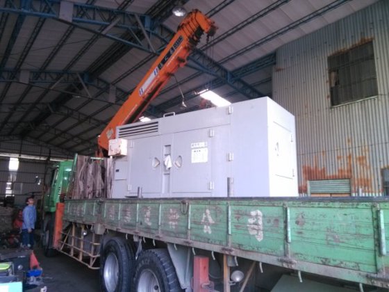 100馬的大發電機進廠維修！