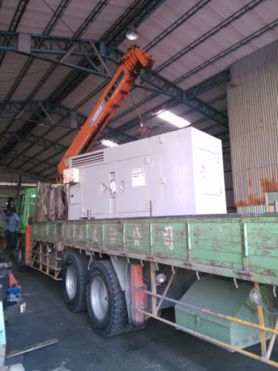 100馬的大發電機進廠維修！