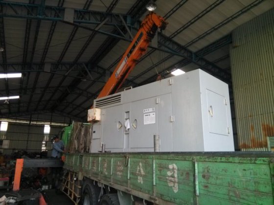 100馬的大發電機進廠維修！