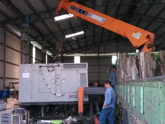 100馬的大發電機進廠維修！