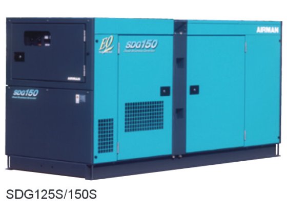 AIR MAN 北越 SDG150S 柴油發電機