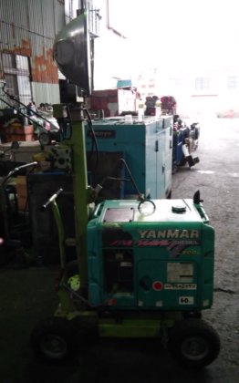 【另有不同款現貨】YANMAR 洋馬 YDG200SS 《防音型》柴油引擎發電機照明燈車