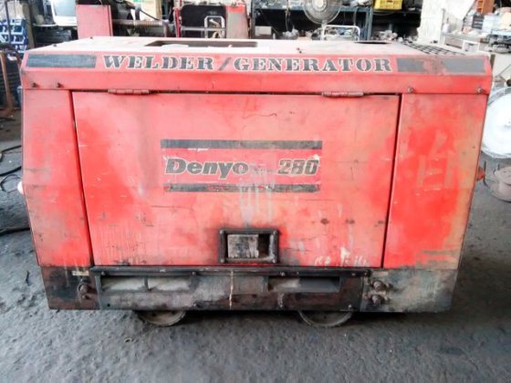 DENYO 電友 BLW280SS 《防音型》柴油引擎電焊發電機