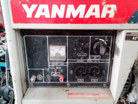 【供參考】YANMAR 洋馬 YDG5500E-E 柴油引擎發電機
