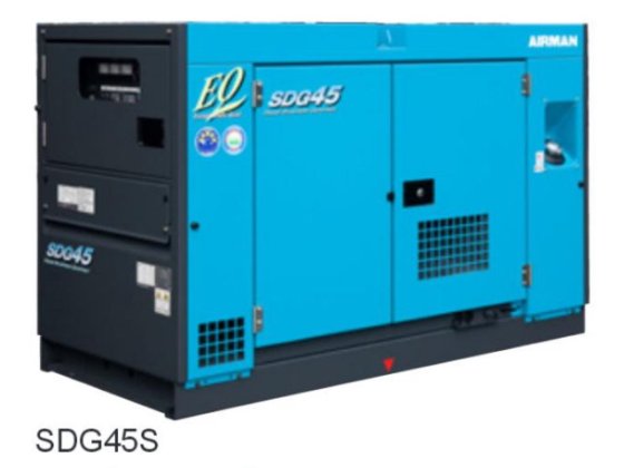 AIR MAN 北越 SDG45S 柴油發電機