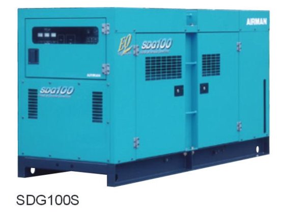 AIR MAN 北越 SDG100S 柴油發電機