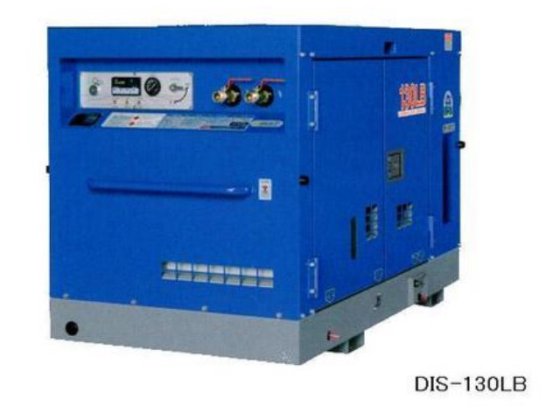 DENYO 電友 DIS-130LB 螺旋式柴油空壓機