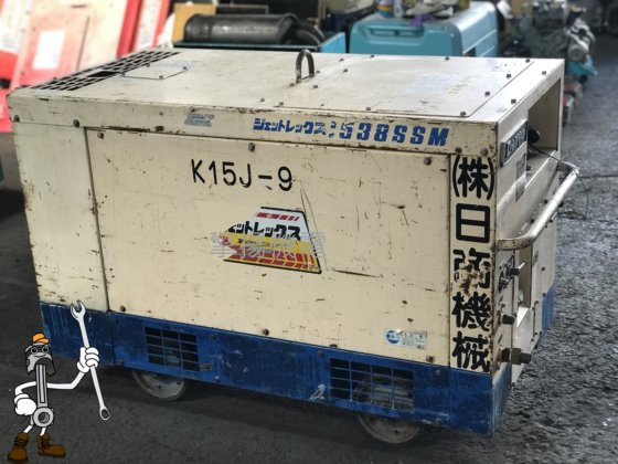 【供參考】DENYO 電友 DBJ1538SSM1 柴油引擎高壓清洗機