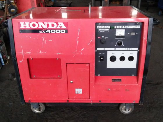 【現貨】HONDA 本田 EX4000 《防音型》四行程汽油引擎發電機