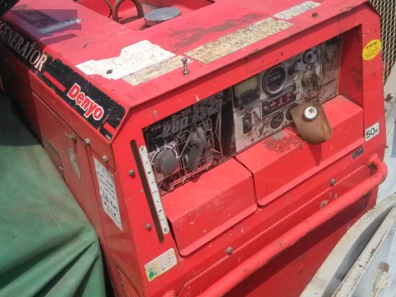 DENYO 電友 280A 《防音型》柴油引擎電焊發電機