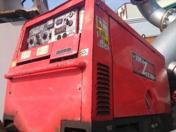 DENYO 電友 280A 《防音型》柴油引擎電焊發電機