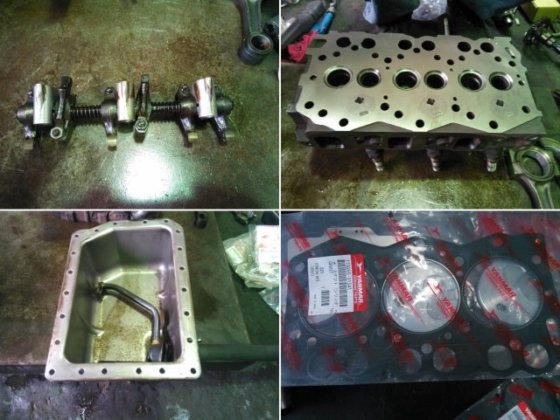 客戶的YANMAR柴油引擎發電機大修