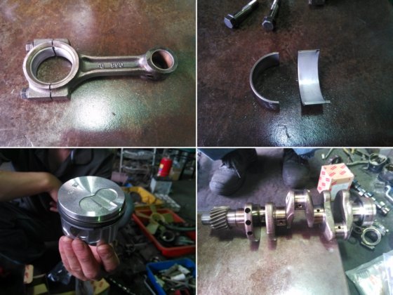 客戶的YANMAR柴油引擎發電機大修