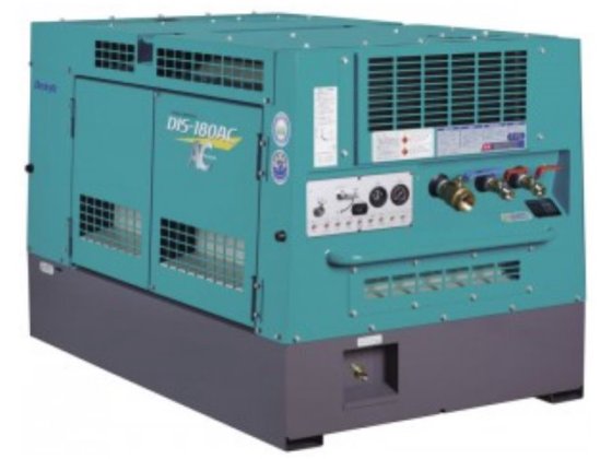 DENYO 電友 DIS-180AC 螺旋式柴油空壓機