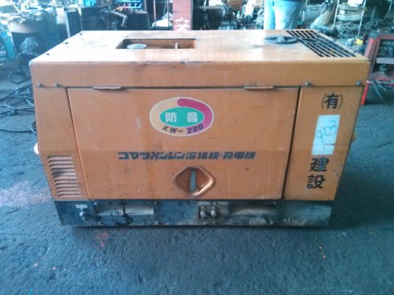 DENYO 電友 280A 《防音型》柴油引擎電焊發電機