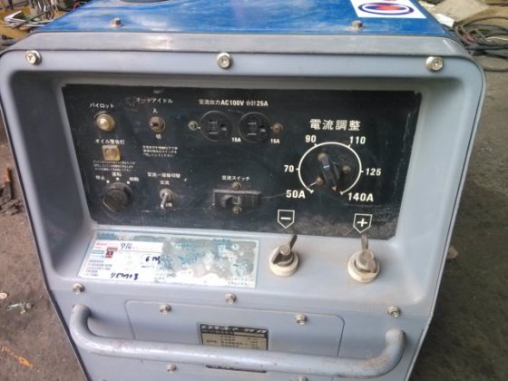 四年多前這位在大社的顧客購買了鈴木140安培汽油引擎電焊發電機！