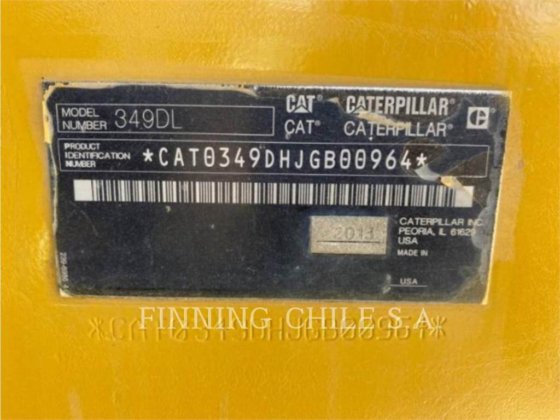 2014 CAT 349DL