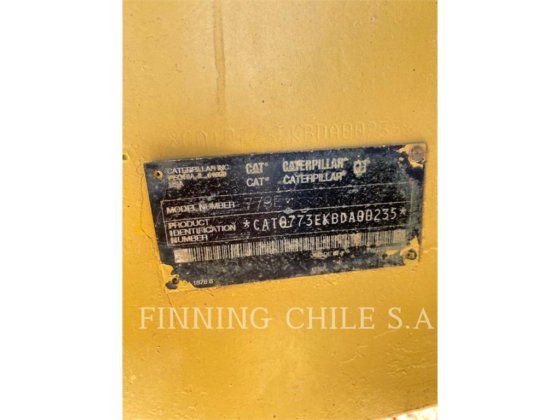 2003 CAT 773E