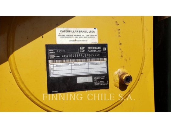 2019 CAT 416F2STLRC