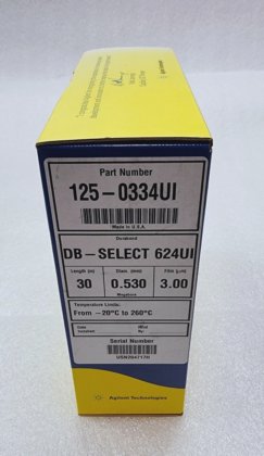 Agilent 125-0334UI J&W DB-Select 624