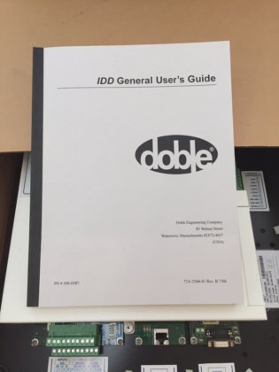 Doble IDD Intelligent Diagnostic Device