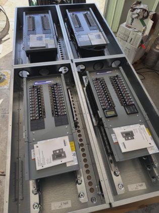 Square D 23282 1000A Powerlink Lighting Control Electrical Panel ...