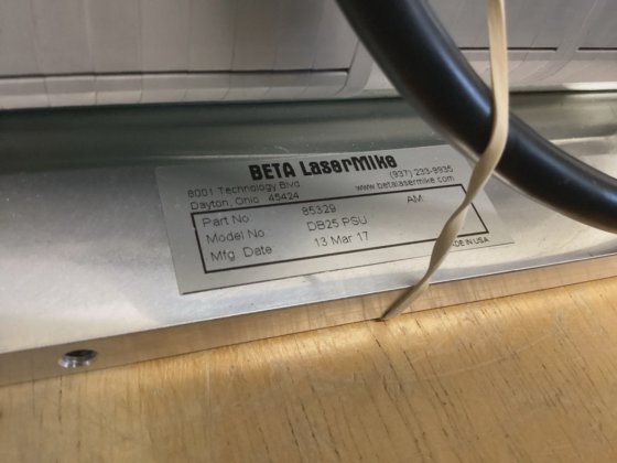 Beta LaserMike Module Part #