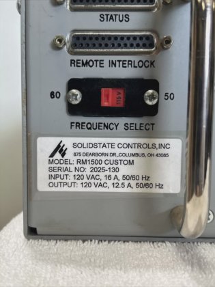 Solidstate Controls RM1500 CUSTOM Heater